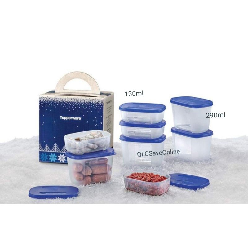 Tupperware Freezermate Junior I/II Purple/Blue (1pc)