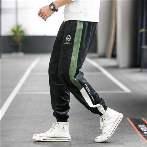 Seluar Track Lelaki Tracksuit Tracksuit Men Seluar Sukan Lelaki Pelajar Versi Korea The Loose Spring Nipis Seksyen Leisu Shopee Malaysia