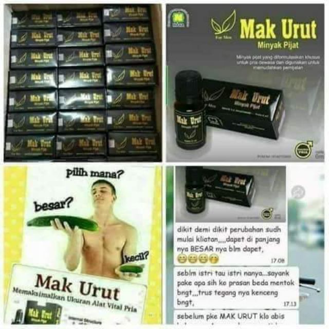 MAK URUT HERBAL NASA 100% ORIGINAL readystock malaysia obat 