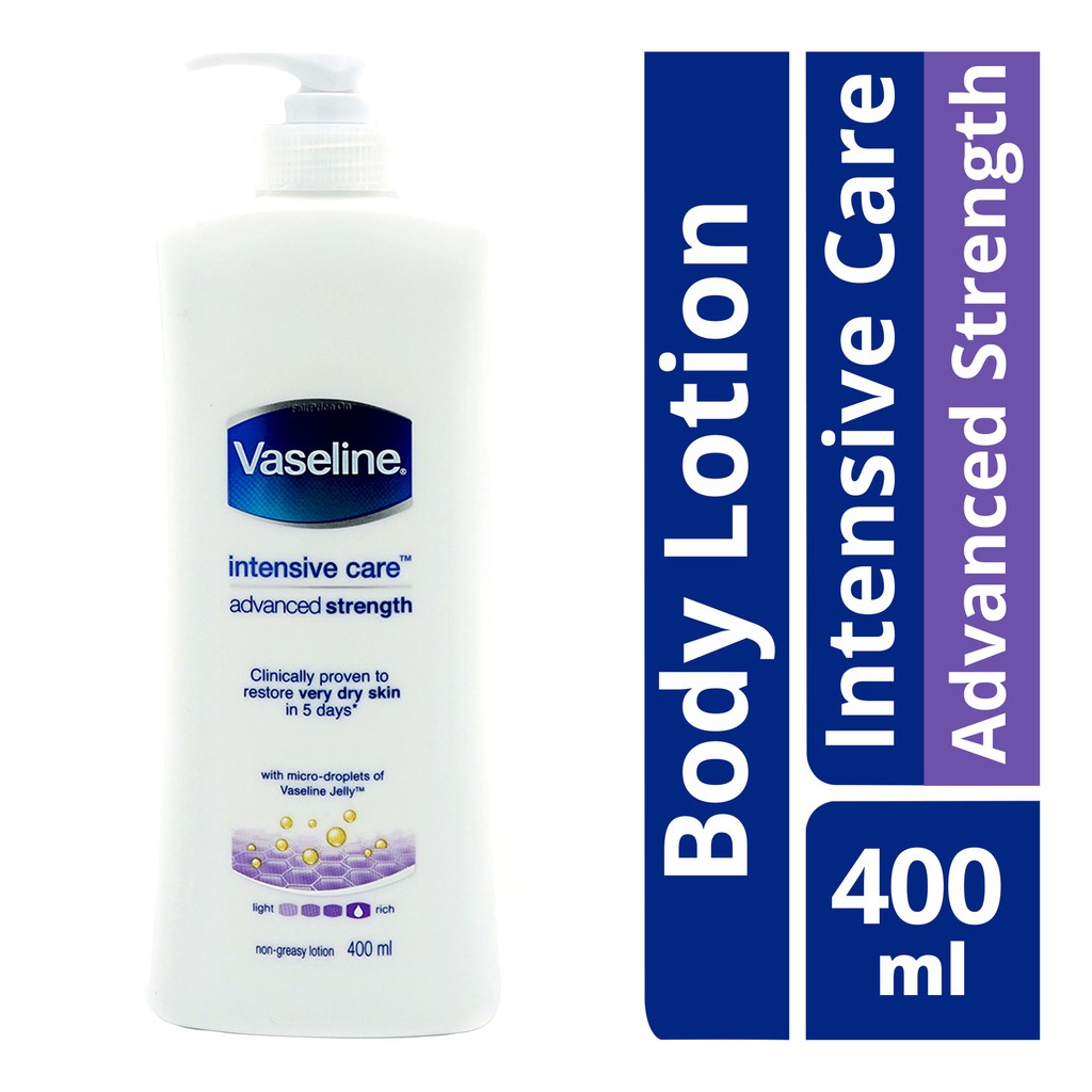 vaseline intensive care extra strength body lotion
