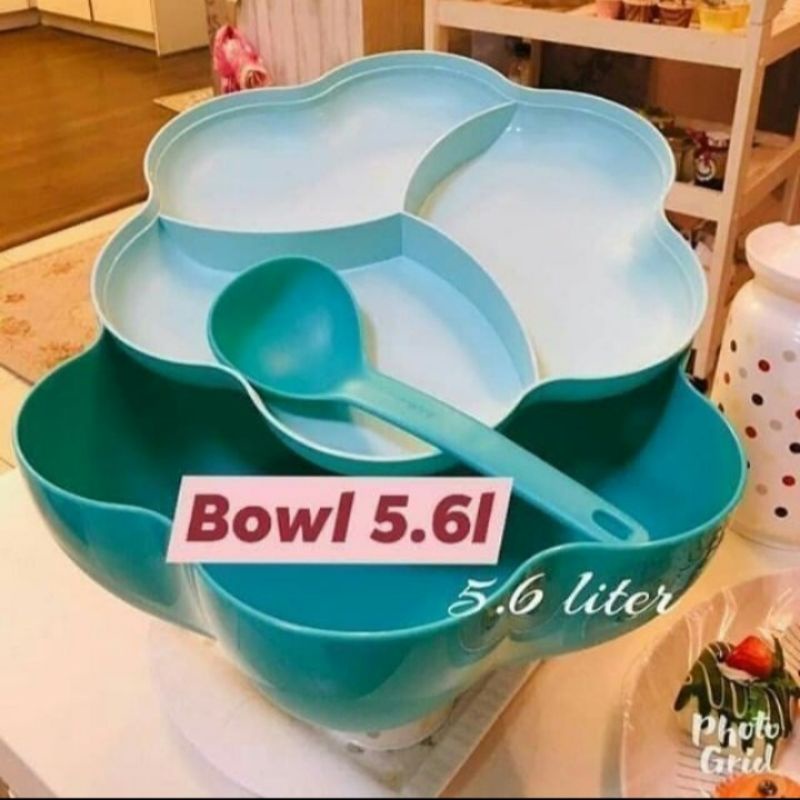 Tupperware Chip N Dip Bowl 5.6liter Shopee Malaysia