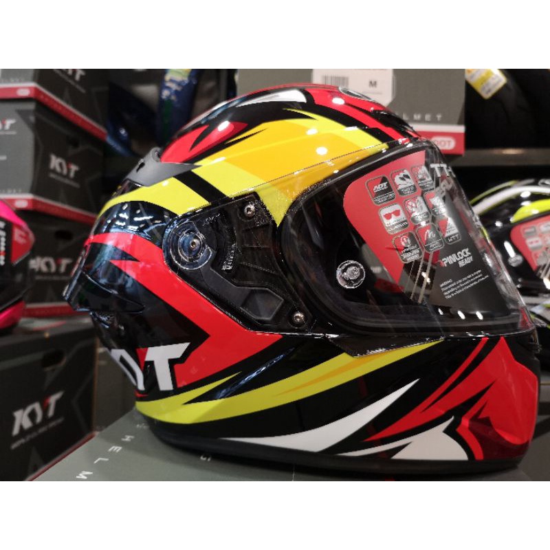 KYT TT Course Rhino fullface helmet | Shopee Malaysia