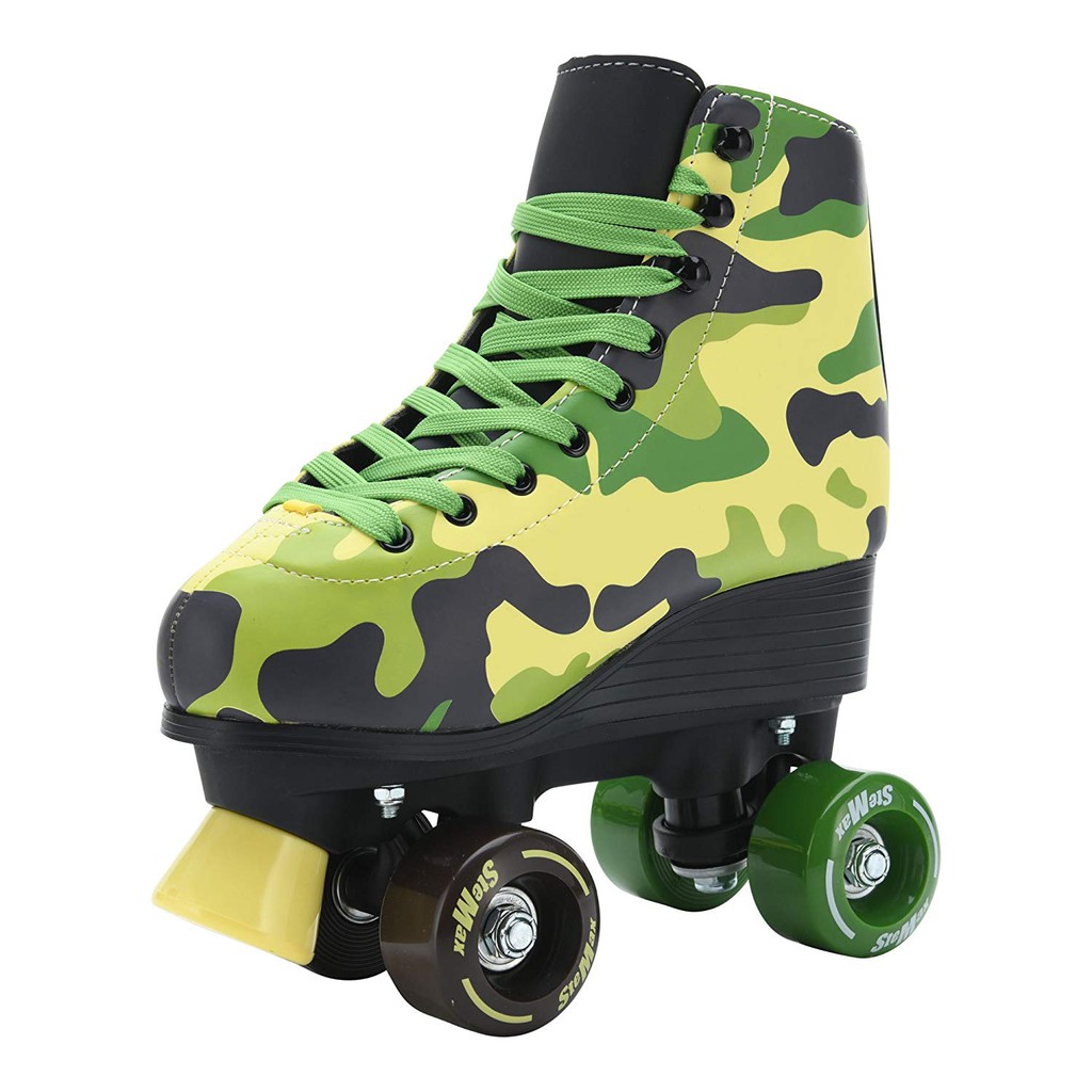 Stemax Quad Roller Skates For Boys Girls And Women Camo Skates