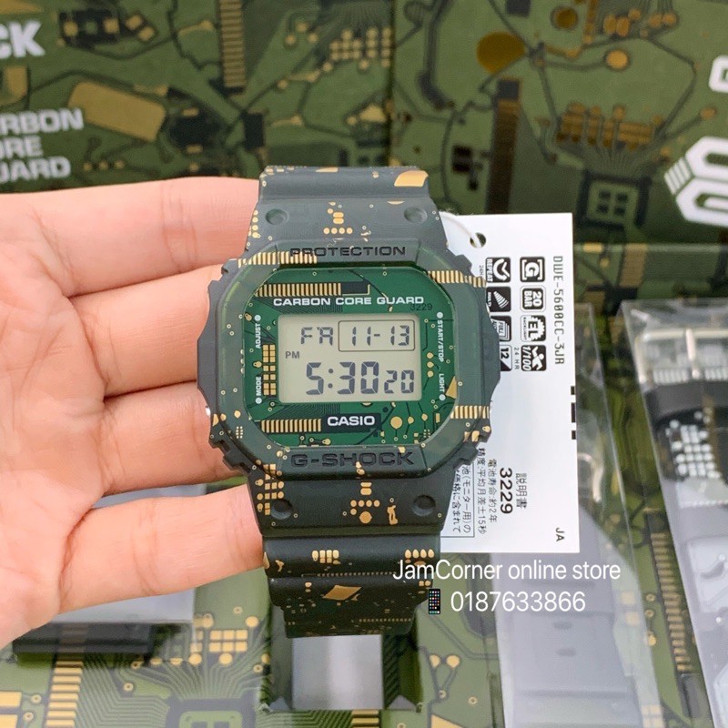 JAPAN SET /ASIA SET 100% ORIGINAL CASIO G-SHOCK DWE-5600CC-3 comes with a  replaceable bezel and band FULL SET | Shopee Malaysia