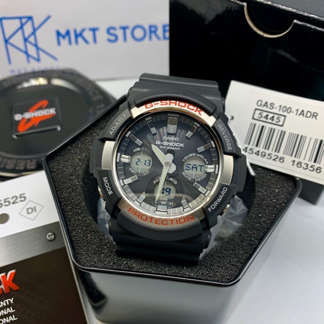 g shock gas 100 manual