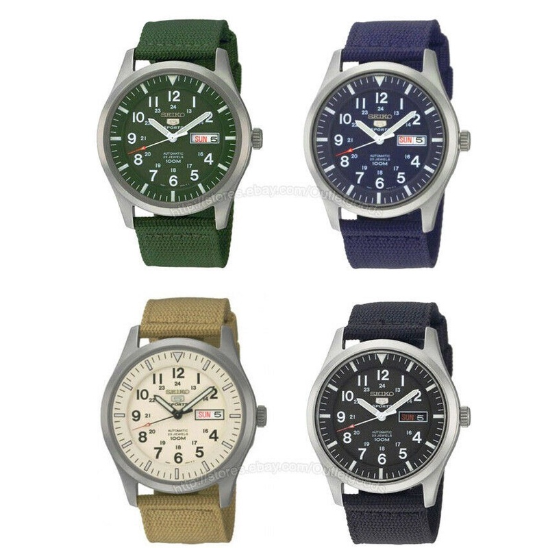 Seiko SNZG, SNK's Successor Most Affordable Auto Military Field Watches  Strapcode Watch Bands 