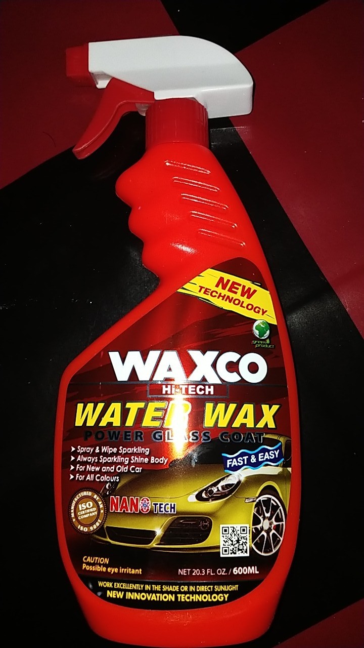 Waxco Water Wax Spray 600ml Shopee Malaysia