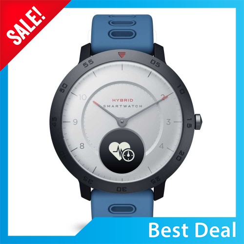 Best Deal Zeblaze HYBRID Smart Watch 0.49'' OLED Display Screen Wristwatch BT4.0 Heart Rate Blood Pressure Sleep Tracki