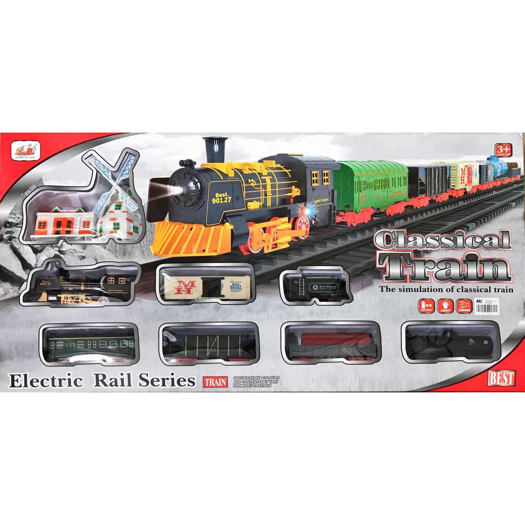 best electric toy train set