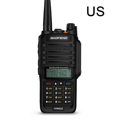 UV-9R Plus Walkie Talkie Dual-frequency Handheld Two-Way ...