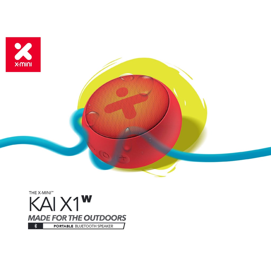 X-mini™ KAI-X1 Bluetooth Speaker / Lightweight and Waterproof Bluetooth Speaker