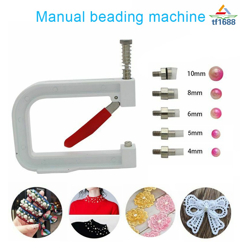 Manual Punching Pearl Setting Machine DIY Handmade Beads Accessories for Clothes 