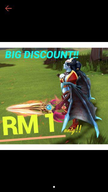 Rm 1 Event Dota 2 Qop Immortal Weapon Bloodfeather Feast Shopee