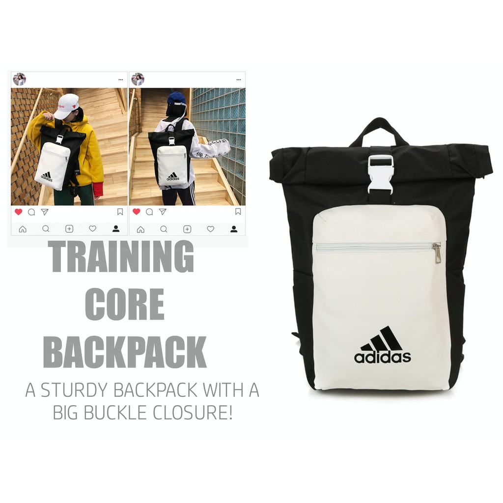 adidas buckle backpack