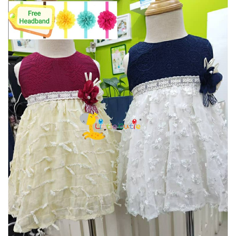 baby girl cotton gown