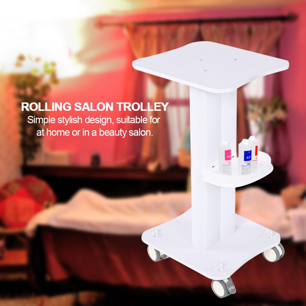 Abs Beauty Salon Trolley Use Pedestal Rolling Cart Wheel Shopee