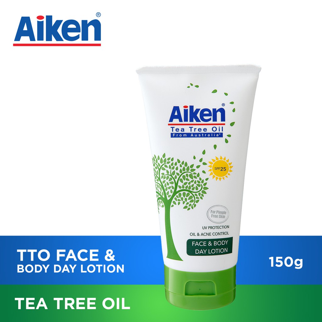 Aiken Sunscreen / UV Sun Block Acne Control Face & Body Day Lotion SPF