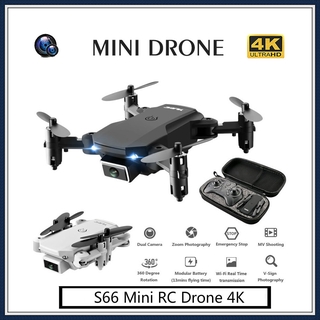 S66 Mini RC Drone 4K HD Camera Professional Aerial Photography Helicopter Gravity Induction Folding Quadcopter
