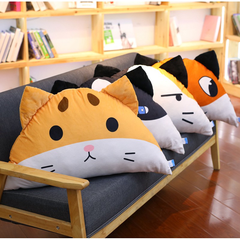 Cartoon Bed Cushion Plush Single Long Pillow Girl Heart Bedside