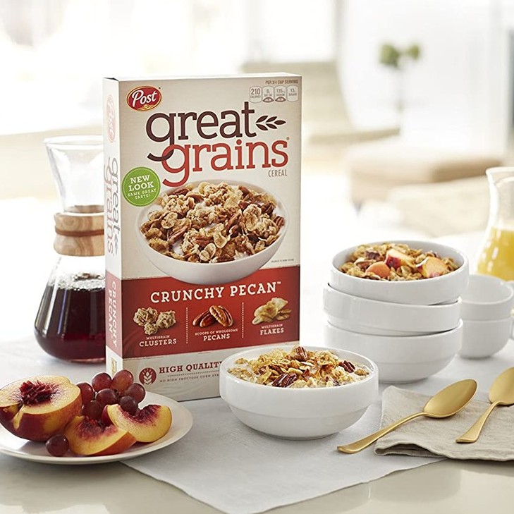 [USA] Great Grains Crunchy Pecan Cereal 453g | Shopee Malaysia