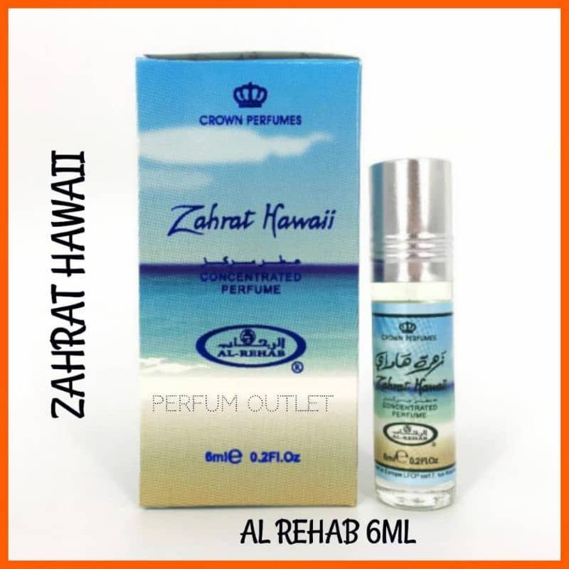 Zahrat Hawaii AL REHAB Perfume 6ml (100% Original) | Shopee Malaysia