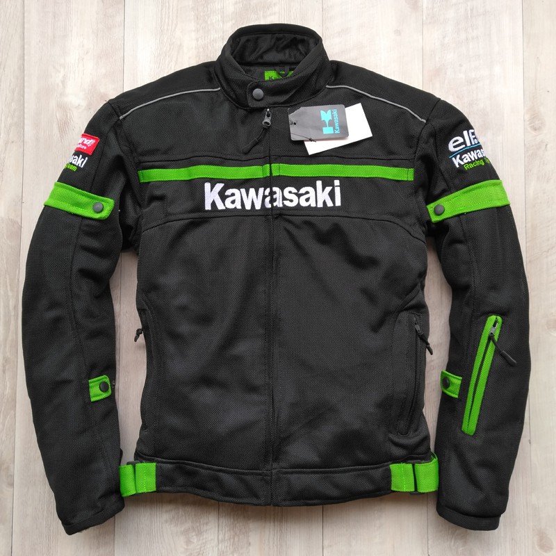 Kawasaki mens motorcycle Motorbike motocross racing jackets moto jacket