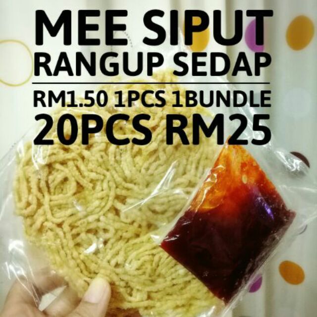 Mee Siput Rangup Sambal Sedap Snack Famous Mamee Shopee Malaysia