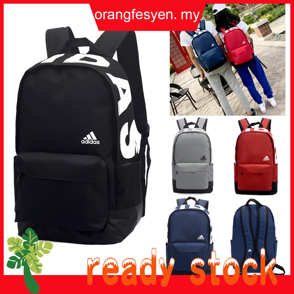 Adidas Men's Backpacks Bag Casual School Travel Bagpack Beg Sekolah