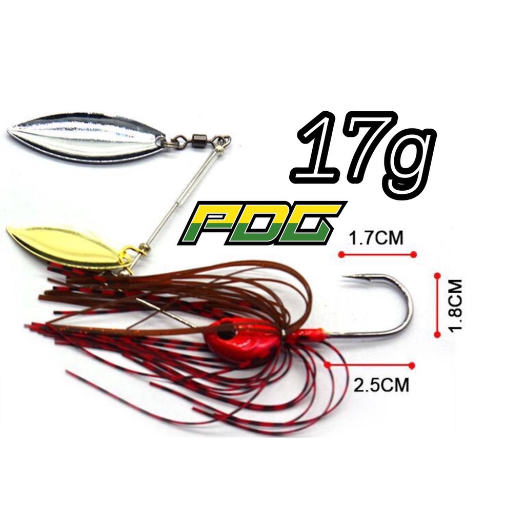 PDG Spinner Bait Buzzbait Spinner Bait Haruan Spinnerbait Spinner Bait