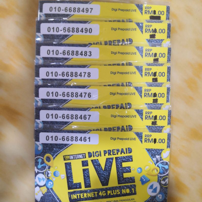 Buy Digi Prepaid Live Vip Number Seetracker Malaysia