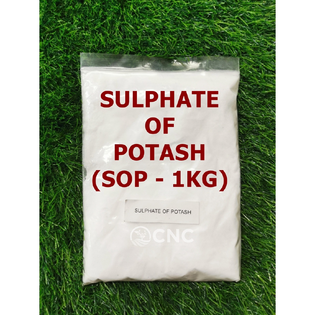 1KG Sulphate of Potash (SOP) Potassium Sulphate Baja Fertigasi Fertigation Fertilizer Water