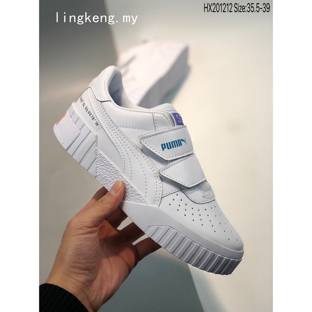 womens white leather velcro sneakers