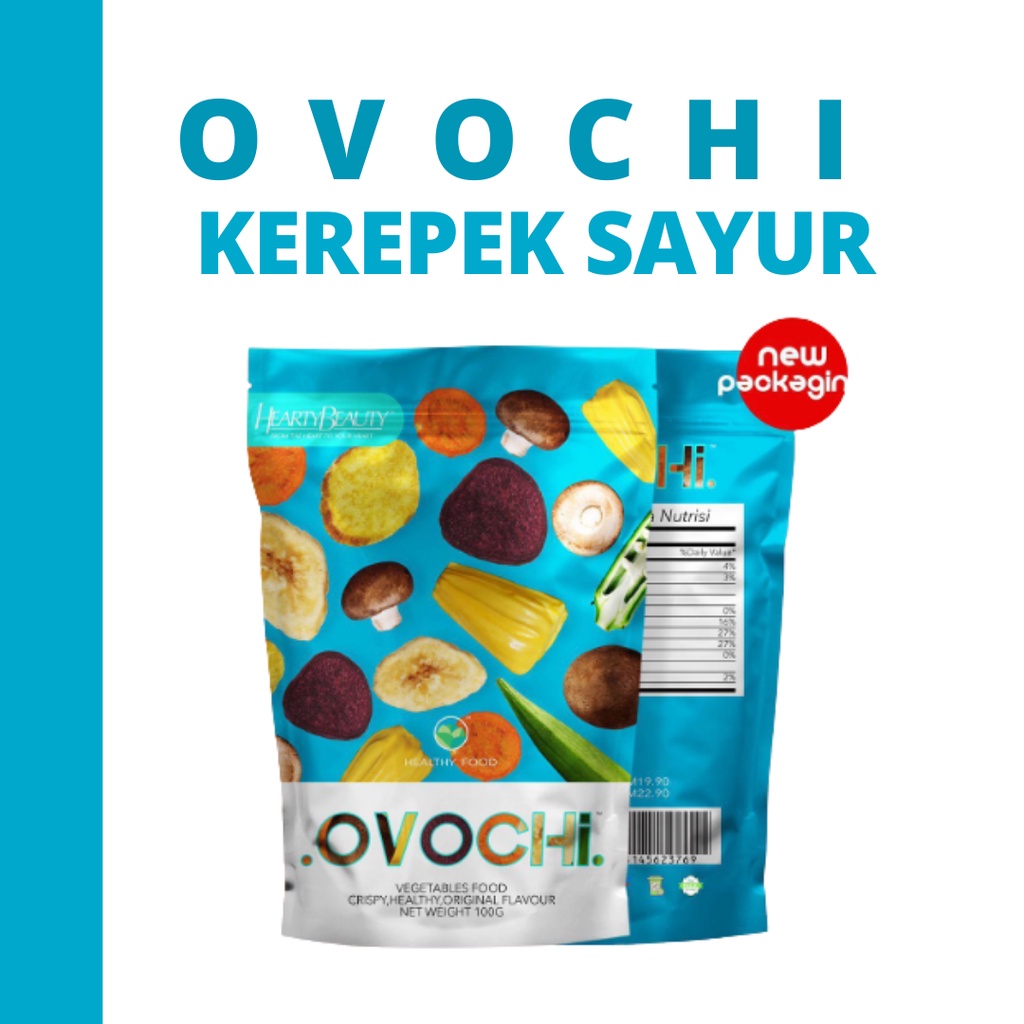 Ovochi Kerepek Sayur Viral Mix Vege Snack Chips Hearty Beauty Hbe426