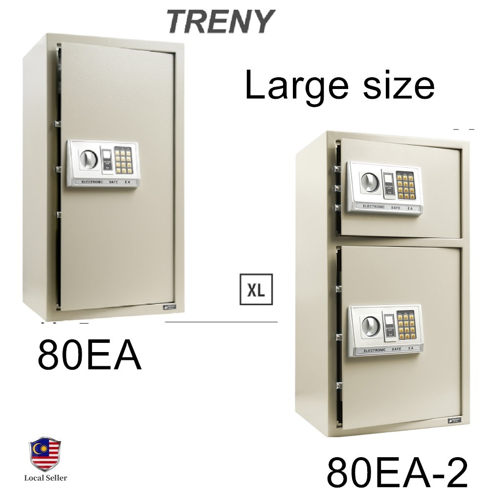 TRENY Double Door Standard Electronic Safe Box safebox Safetybox Big