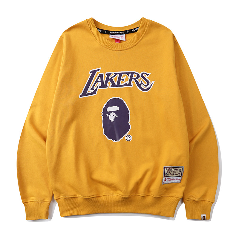 bape lakers jacket