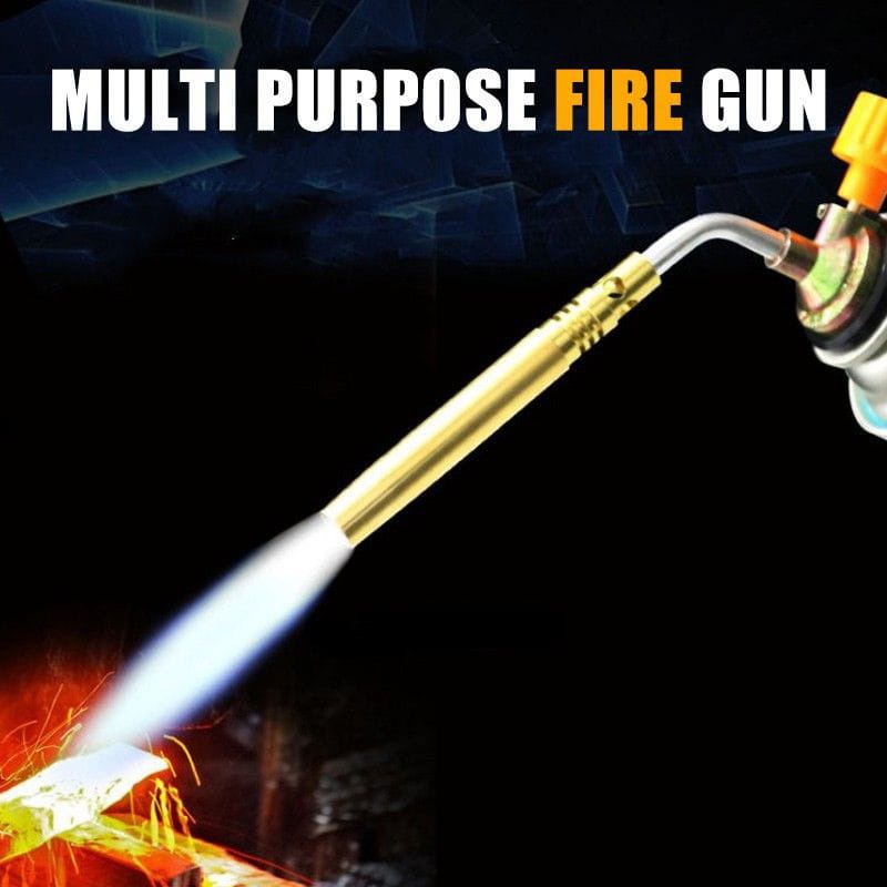 High Quality Multipurpose Gas Torch Brazing Blow Torch with Copper Soldering Rod and Flux Mapp