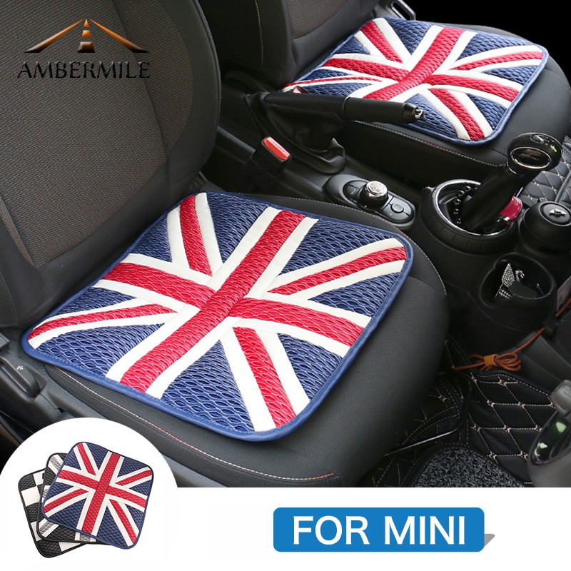 For Mini Cooper JCW Union Jack Car Interior Seat Cover Car Seat Cushion ...