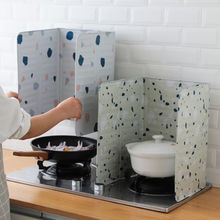 Dapur gas kreatif aluminium foil minyak perisai penebat Dapur gas kreatif aluminium foil minyak perisai penebat