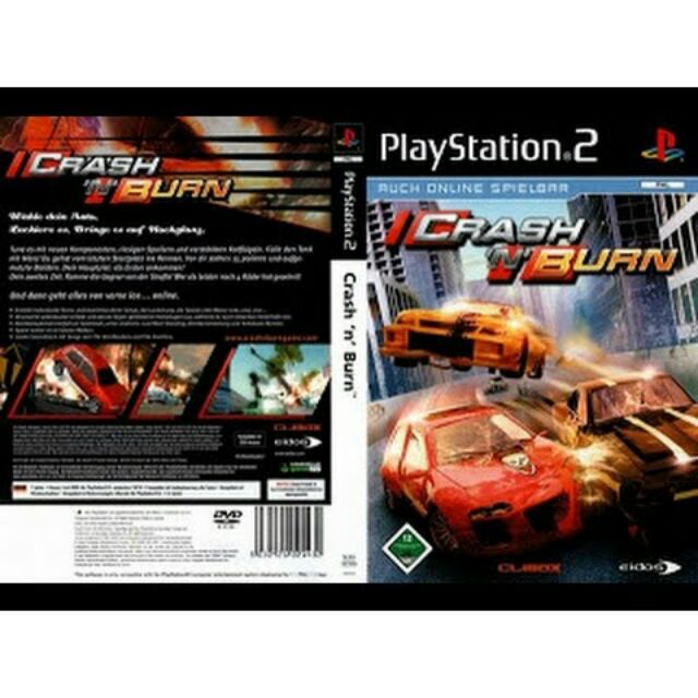PS2 Crash N Burn (ORI) Shopee Malaysia