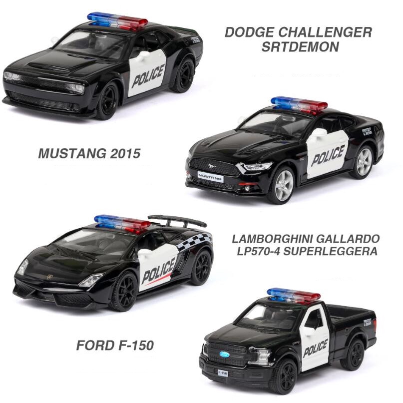 dodge police car toy