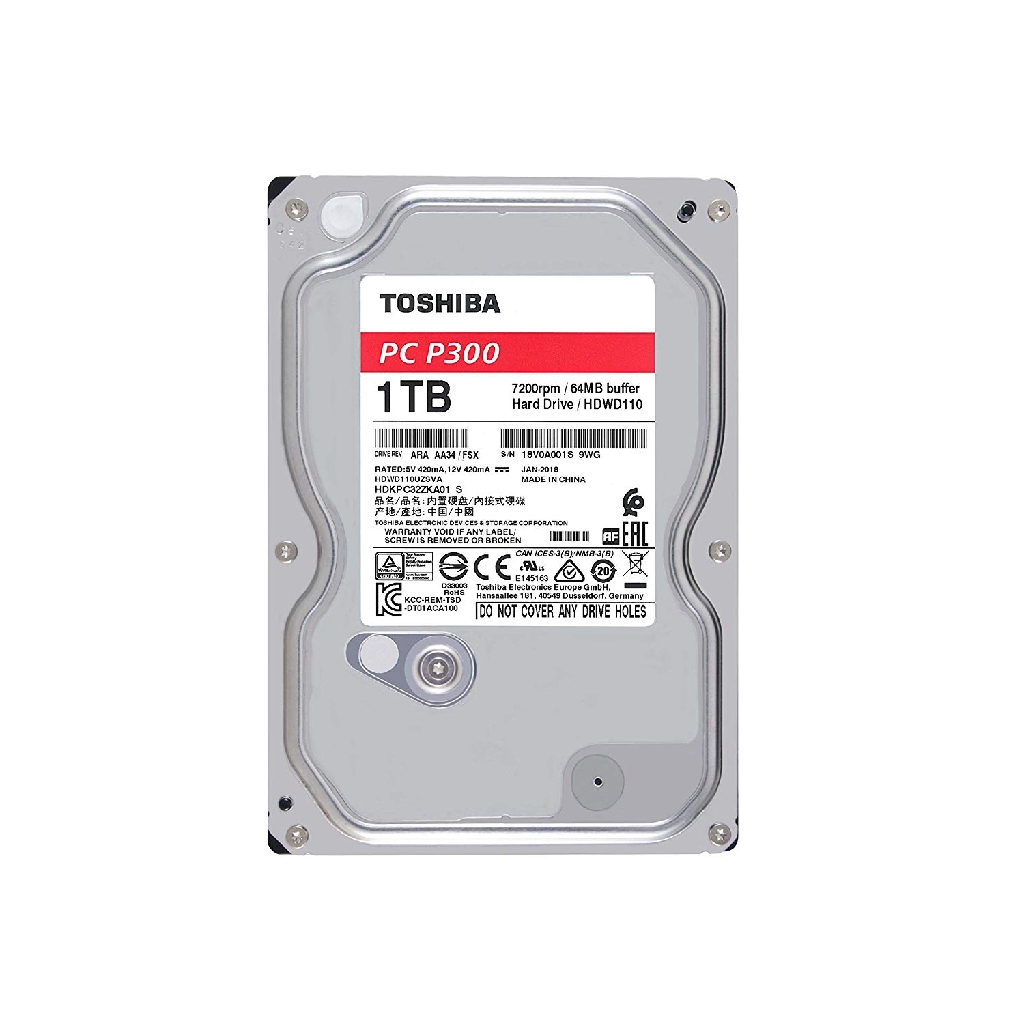 TOSHIBA 1TB Enterprise Hard Disk Drive 7200 RPM 3.5-inch SATA3.0 6Gb/s
