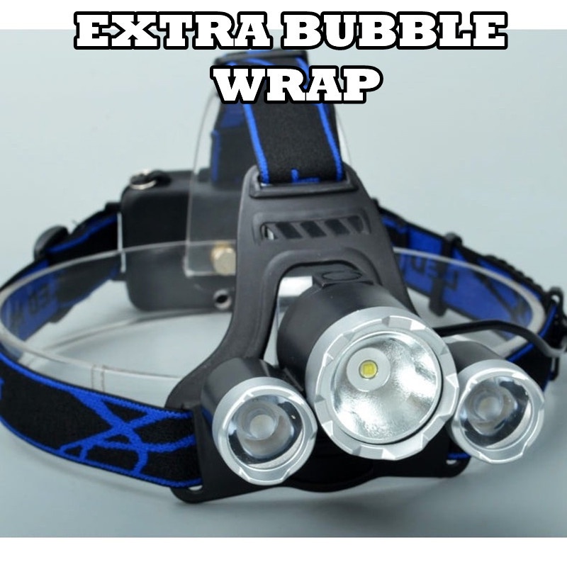 [Local Seller] EXTRA GIFT Brightest Head Lamp 4 Mode Rechargeable T6 LED Headlamp H