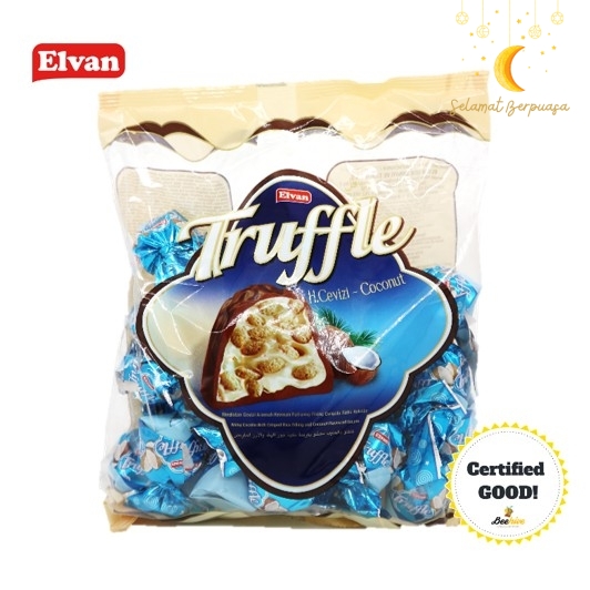 Elvan Truffle Coconut 500g [Halal] Shopee Malaysia