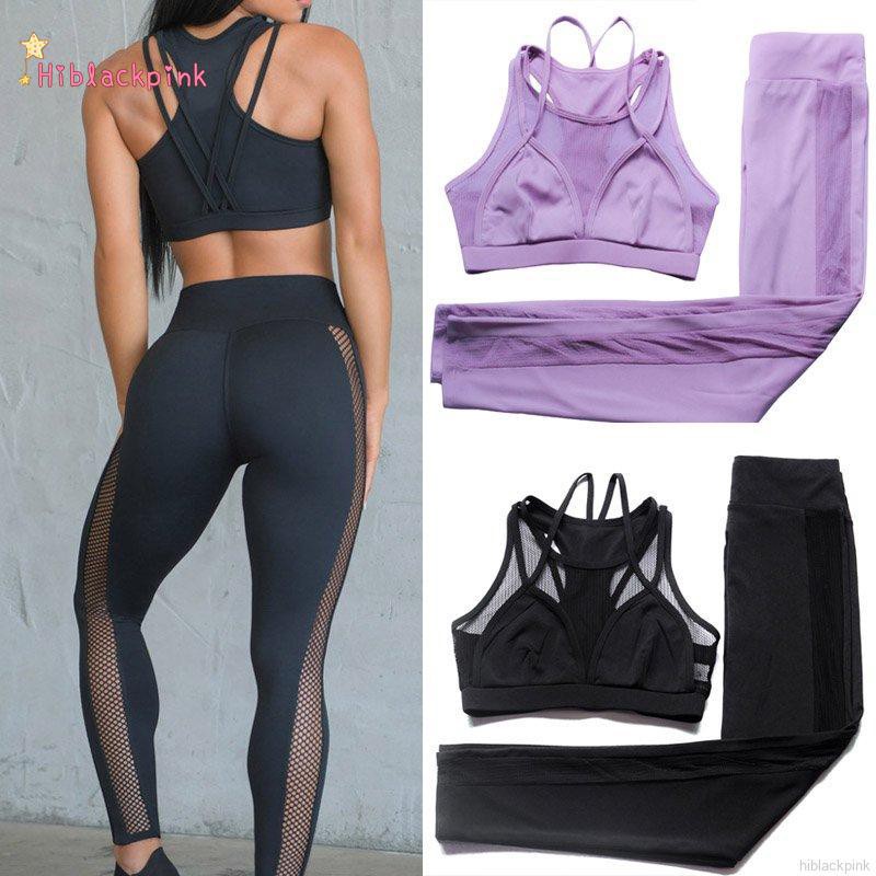 yoga pants tank top