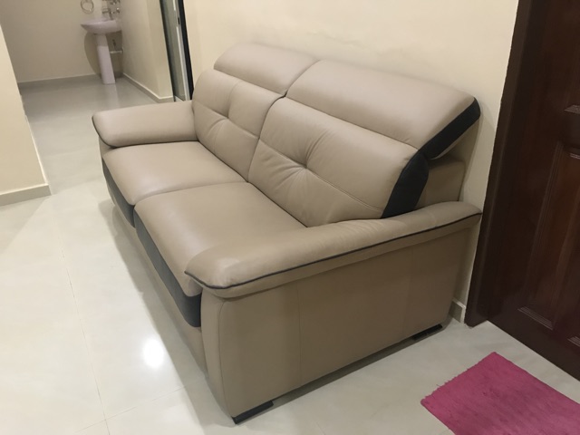 Rozel Leather Sofa Shopee Malaysia