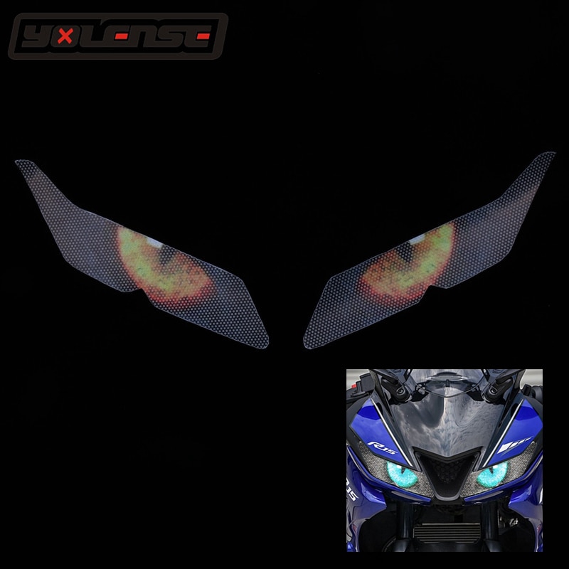 r15 headlight visor