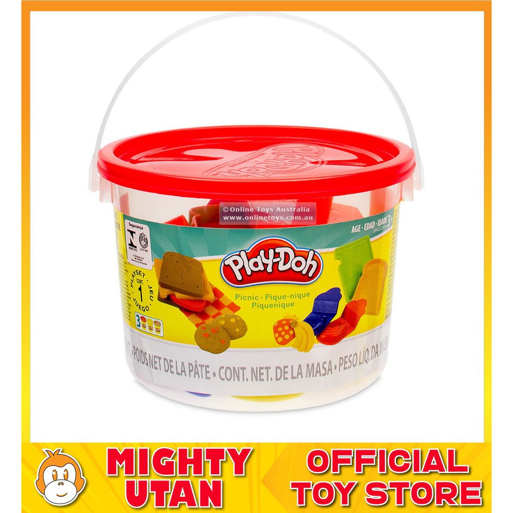 play doh picnic bucket