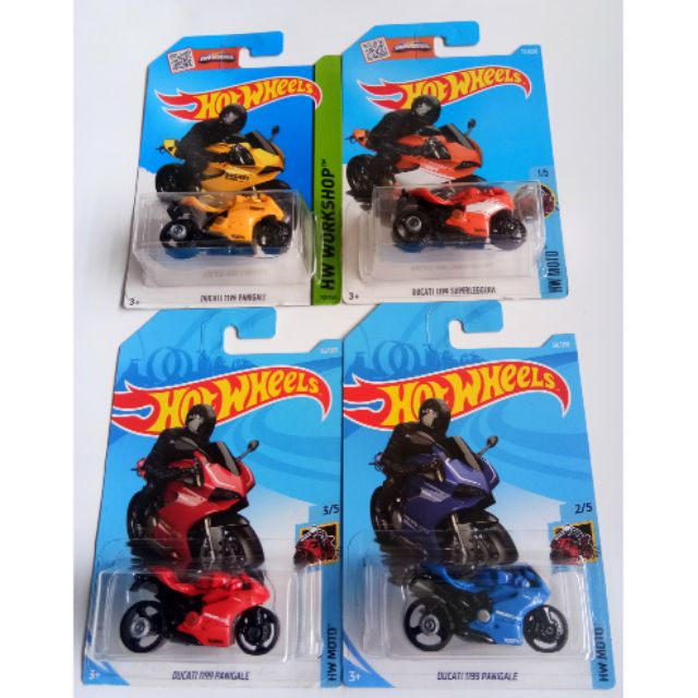 Hot Wheels Ducati 1199 Panigale Superleggera Lot Of 4 Shopee Malaysia