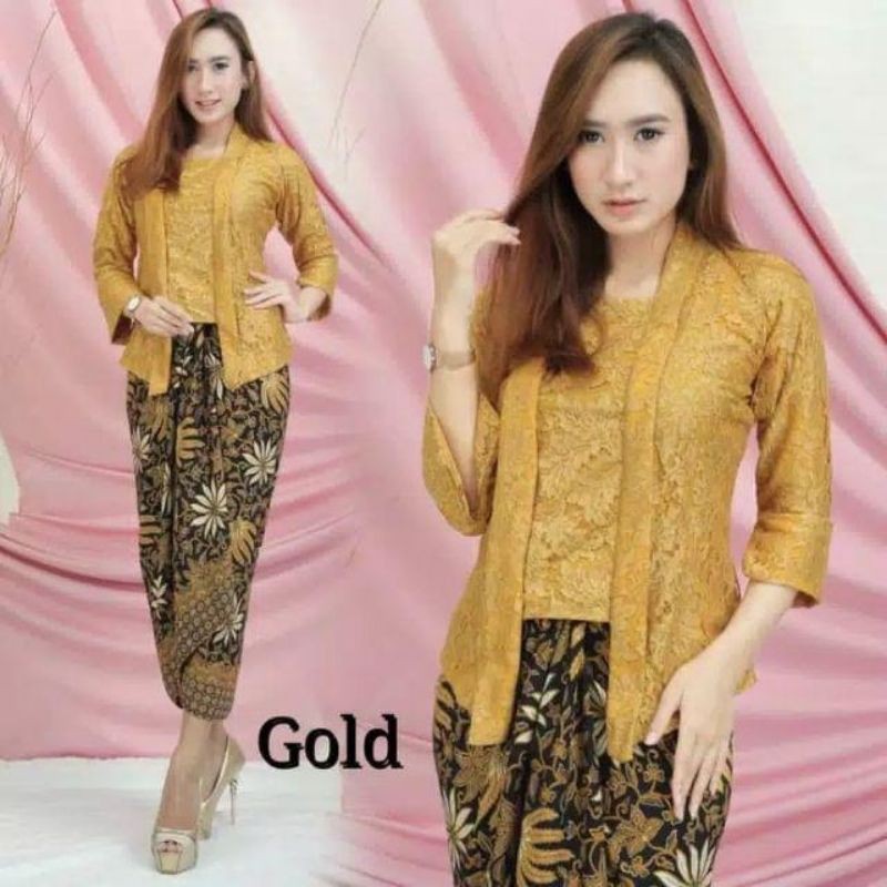 Buy Berkualiti Kain Cantik Bling2 Set Baju Kebaya Indonesia Pario Seetracker Malaysia