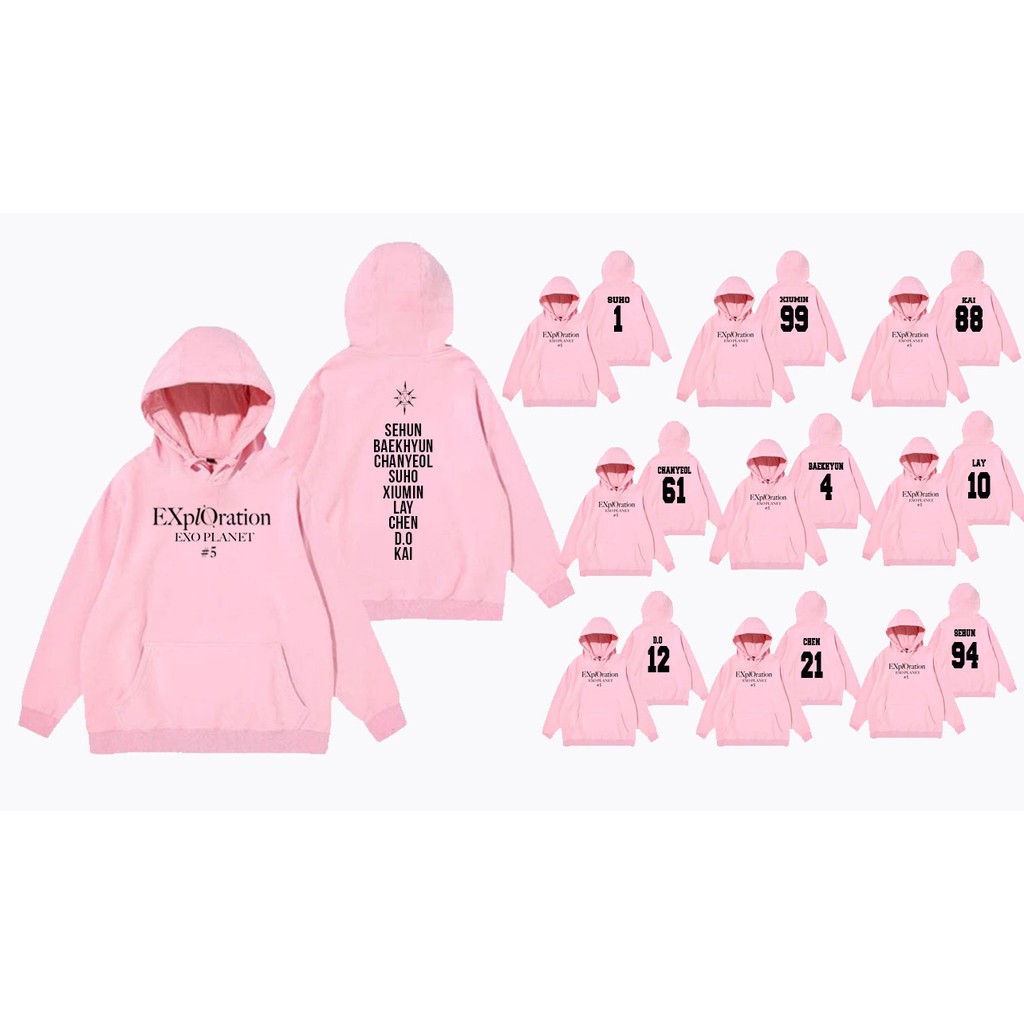 hoodie exo shopee